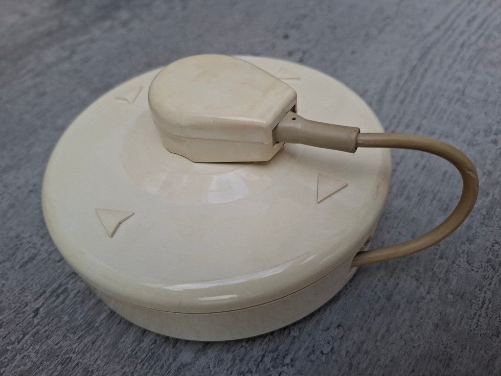 Vintage PTT telefoon verlengsnoer(Haspel 7 Mtr.)., Telecommunicatie, Vaste telefoons | Niet Draadloos, Ophalen of Verzenden, Zo goed als nieuw