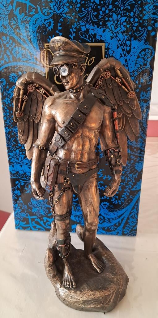 Steam punk guardian angel, Verzamelen, Beelden en Beeldjes, Ophalen, Nieuw, Dier