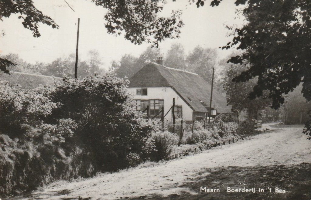 MAARN Boerderij in 't Bos, Verzenden, 1960 tot 1980, Gelopen, Utrecht