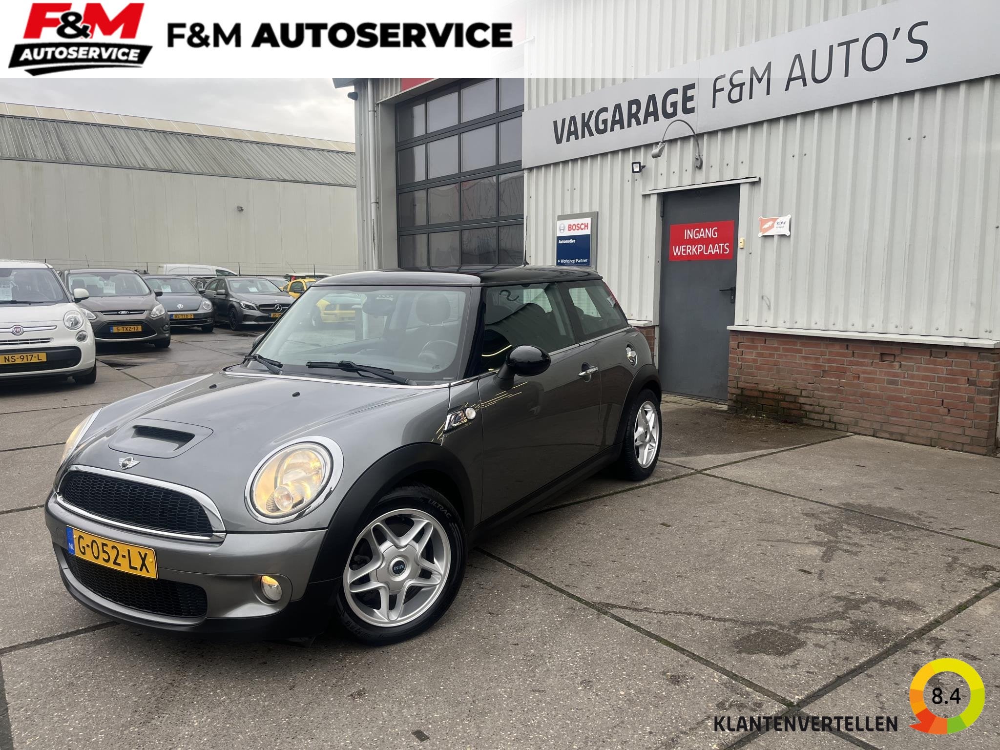 Mini Cooper S 1.6, Auto's, Euro 5, Stof, Gebruikt, 4 cilinders