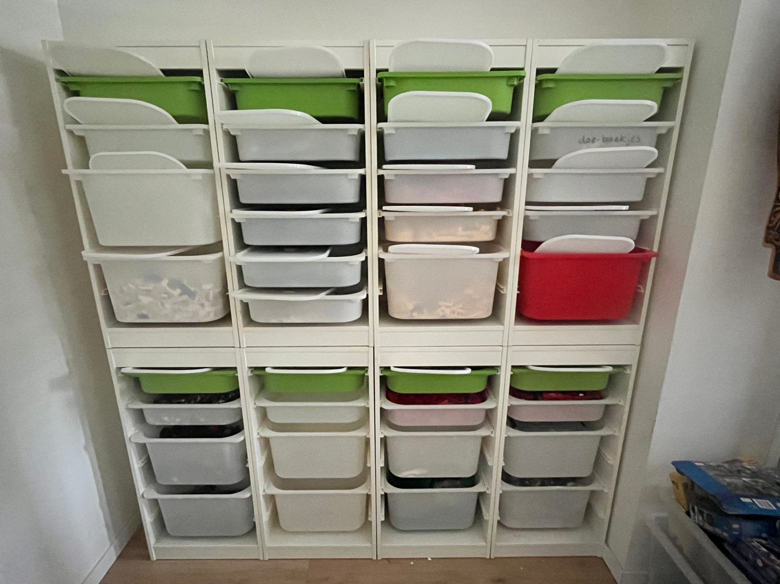 10x Ikea trofast met bakken, Ophalen, Zo goed als nieuw, Kast