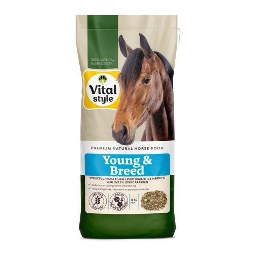4x Vitastyle young and breed muesli, Ophalen