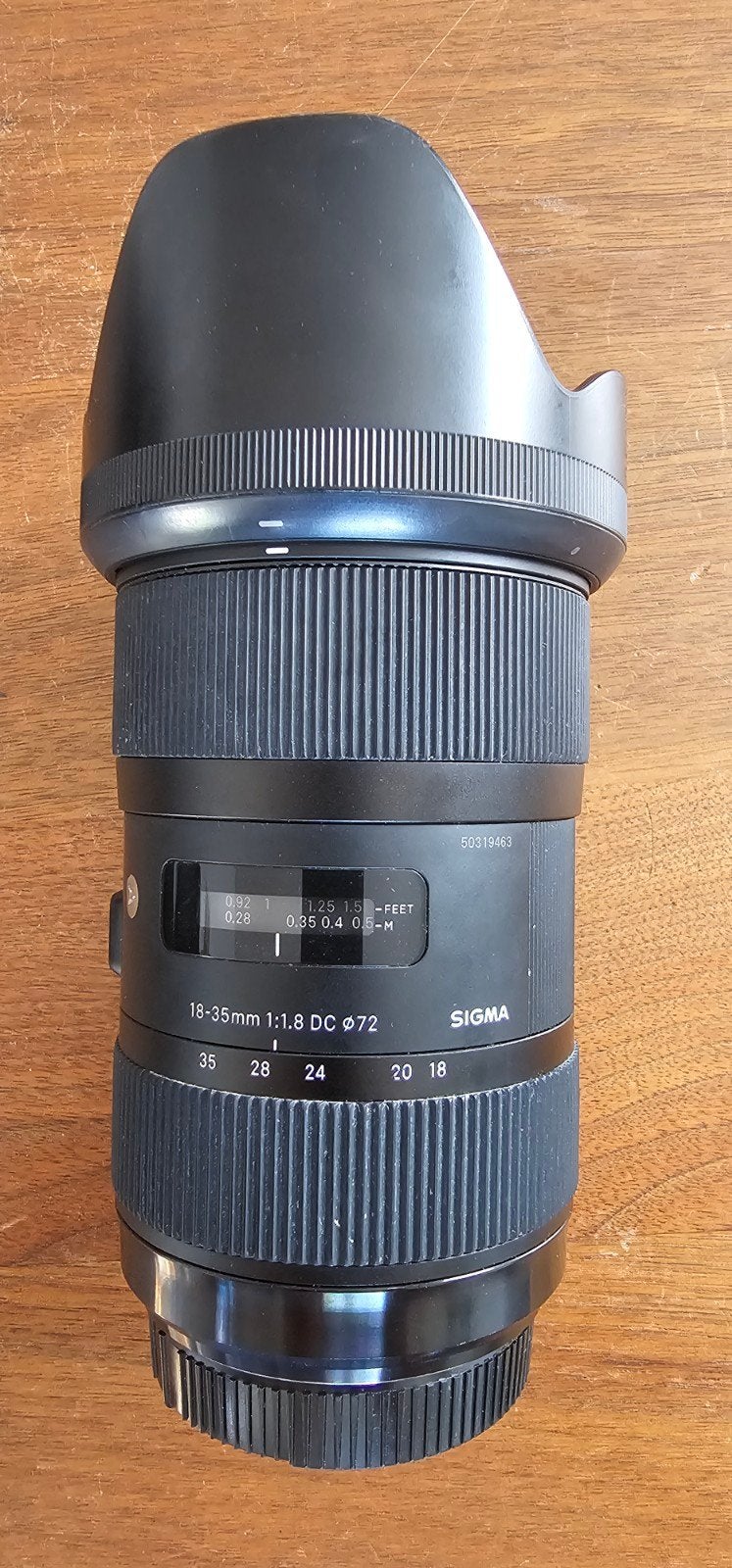 Sigma 18-35mm 1:1.8 DC Art Lens voor Sony A-mount, Audio, Tv en Foto, Fotografie | Lenzen en Objectieven, Ophalen, Autofocus, Groothoeklens