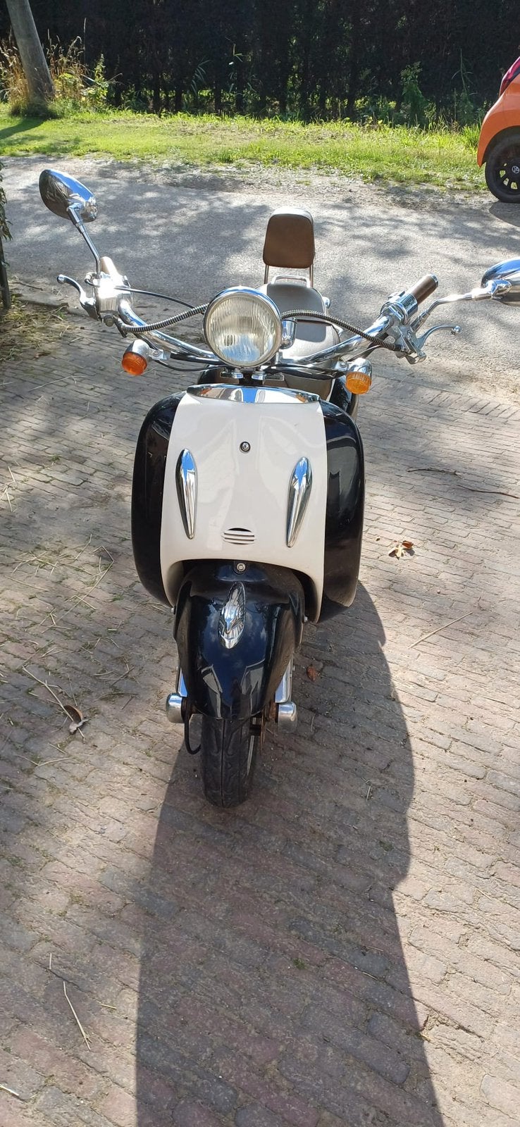 Retro scooter, Fietsen en Brommers, Scooters | Overige merken, Ophalen, Gebruikt, Benzine