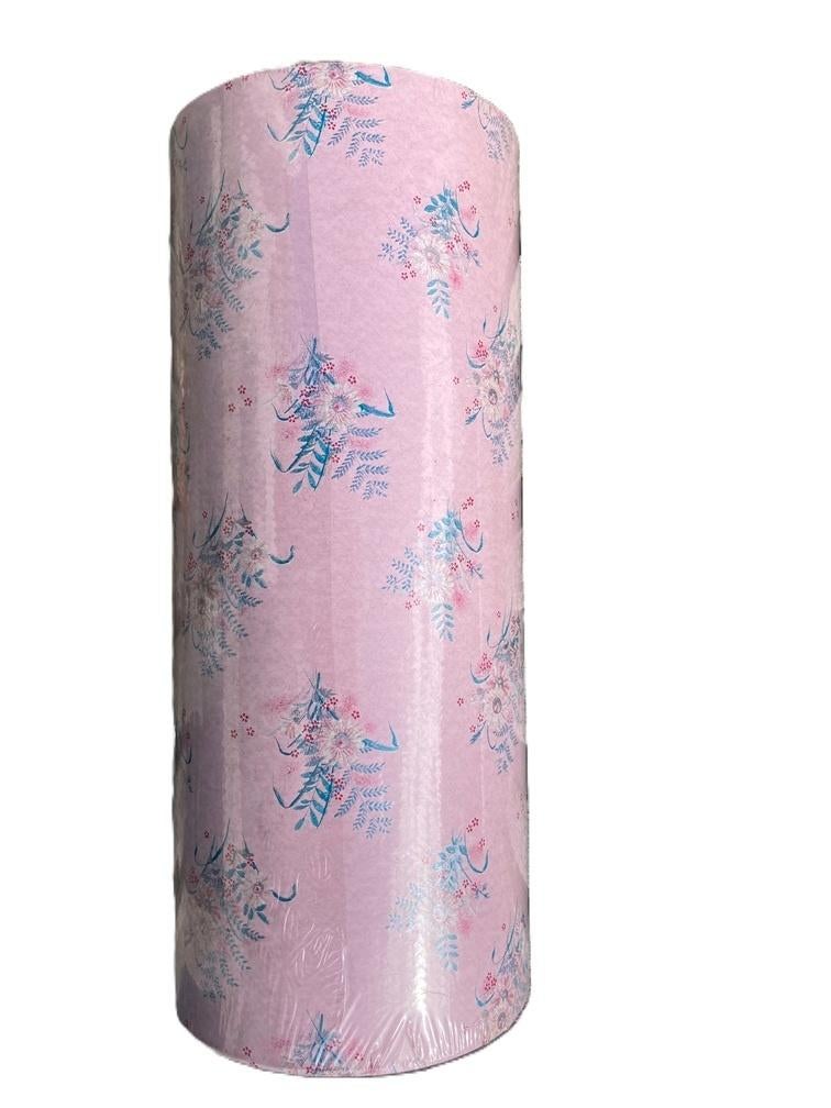 INPAKPAPIER CADEAUPAPIER ROL 185 meter 38 CM BOEKET ROZE, -, -, Nieuw, Ophalen of Verzenden
