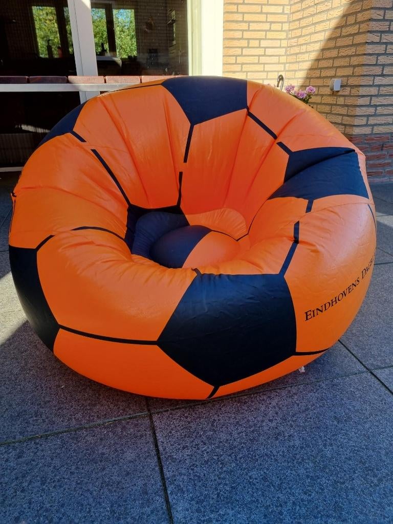 oranje zit poef ORANJE ZITBAL WK voetbal, Groter dan maat XL, Ophalen of Verzenden, Nieuw, Bal