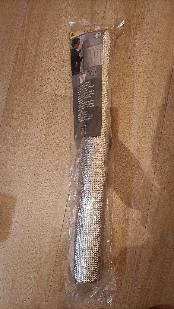 radiatorfolie, Ophalen, Nieuw
