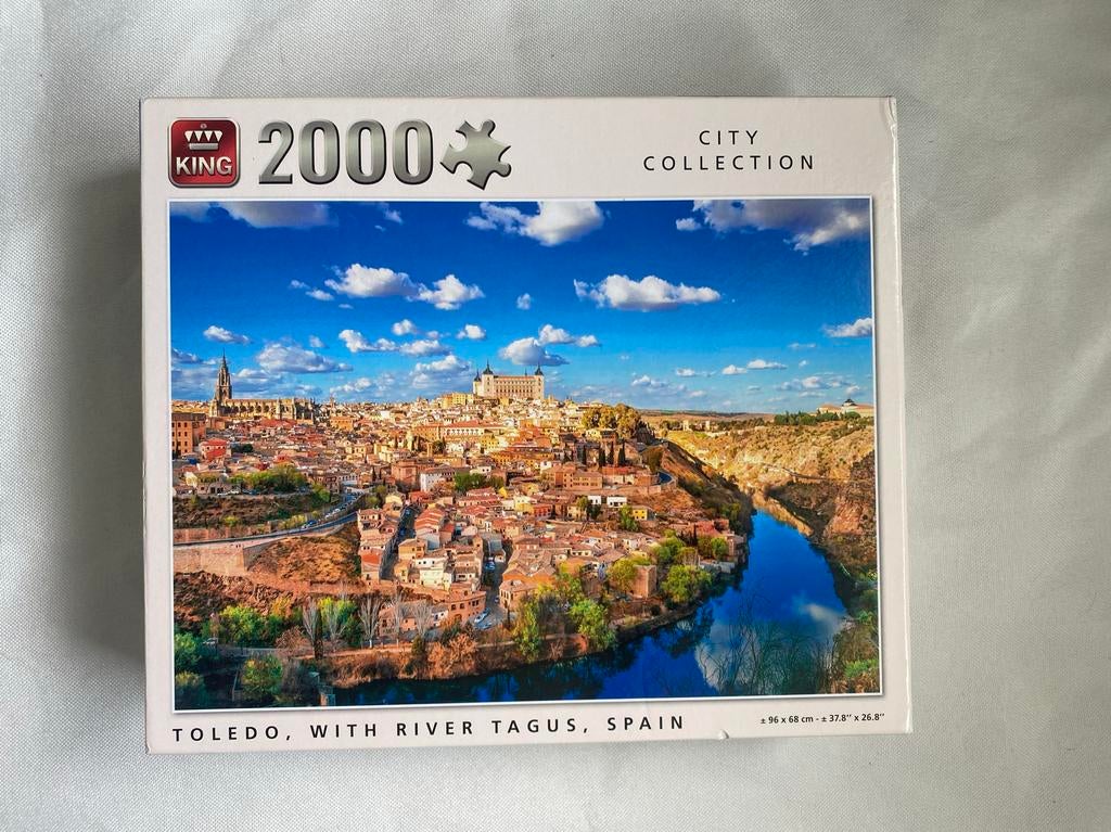 King City Collection Toledo 2000 stukjes legpuzzel, Ophalen of Verzenden, Meer dan 1500 stukjes, Zo goed als nieuw, Legpuzzel