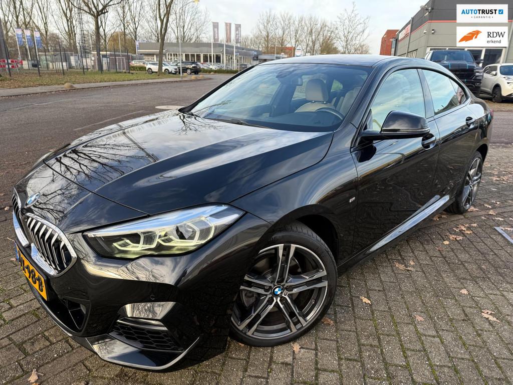 BMW 2-serie Gran Coupé 218i 2020 M-SPORT PAKKET HIGH-EXE LE, 136 pk, Gebruikt, 1350 kg, Zwart