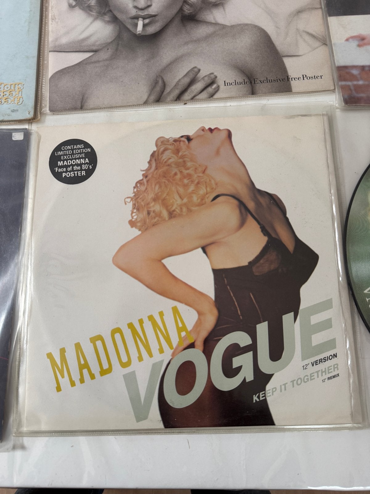 Madonna LP Verzameling - Totaal 9 Platen, Gebruikt, 7 inch, 1980 - 1989, Ophalen of Verzenden