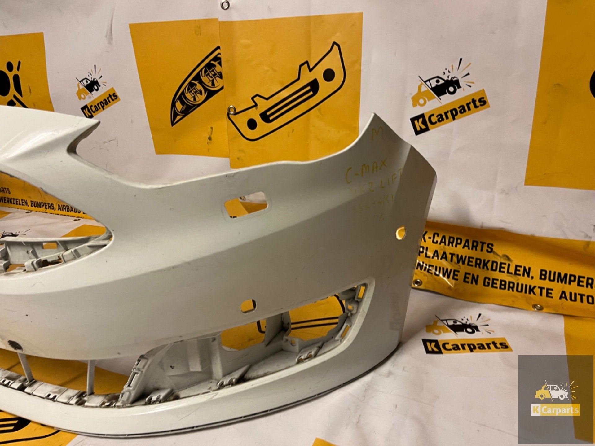 VOORBUMPER FORD C-MAX 2016+ PDC KLS LKN0097A bumper, Auto-onderdelen, Info@fabrikant.eu, Ophalen of Verzenden, Ford, Bumper