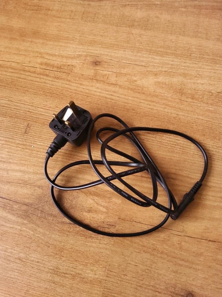 Engelse stroomkabel met UK stekker, Ophalen of Verzenden, Zo goed als nieuw, Kabel of Snoer