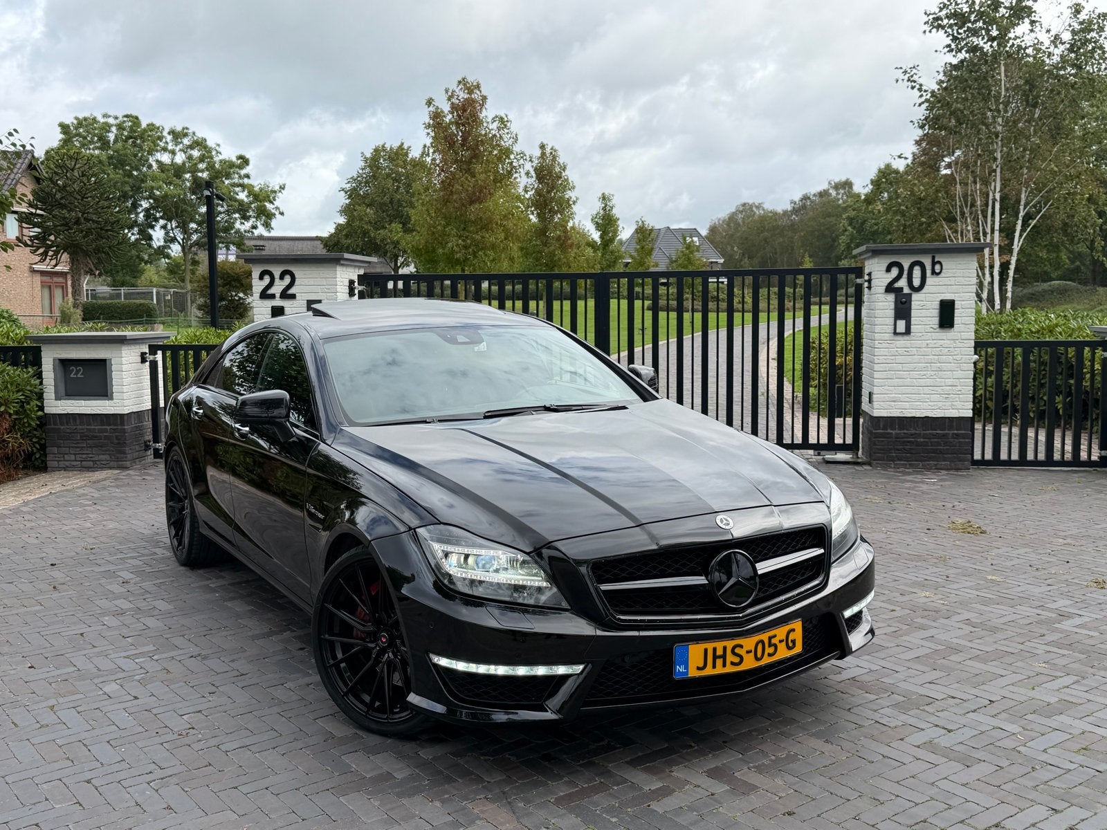 Mercedes-Benz CLS 5.5 Cls63 AMG 2011 Zwart, Auto's, 5461 cc, Achterwielaandrijving, 8 cilinders, 1770 kg