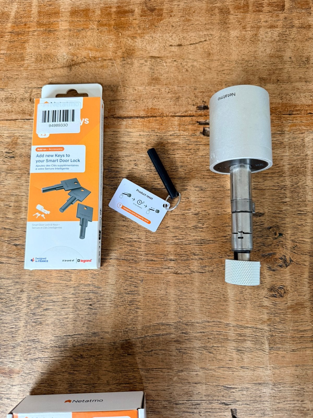 Netatmo slim deurslot, Ophalen of Verzenden, Gebruikt