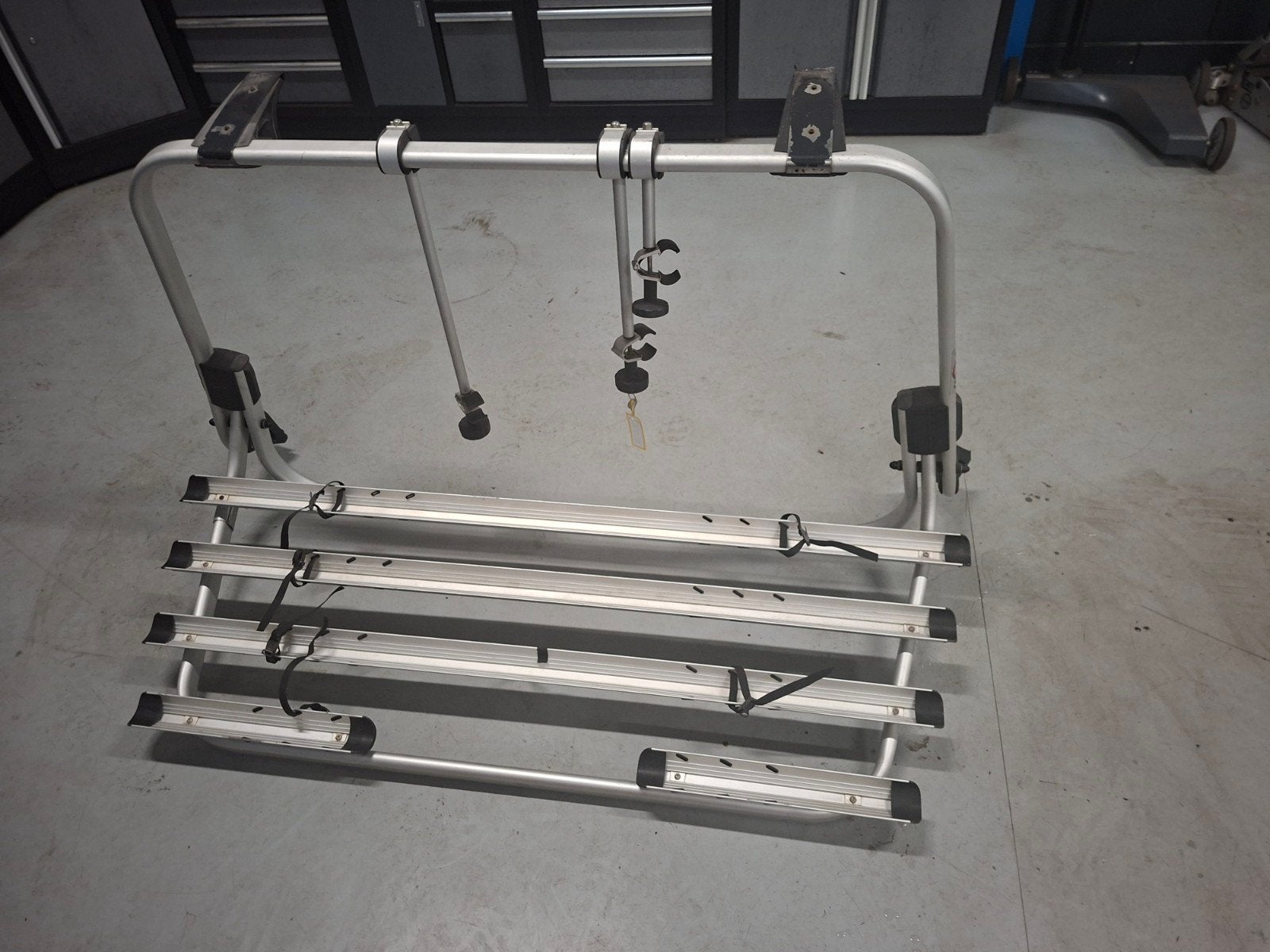 Fietsendrager voor 4 fietsen VW T5/T6 - Origineel, Auto diversen, Ophalen, 3 fietsen of meer, Gebruikt, Achterklepdrager