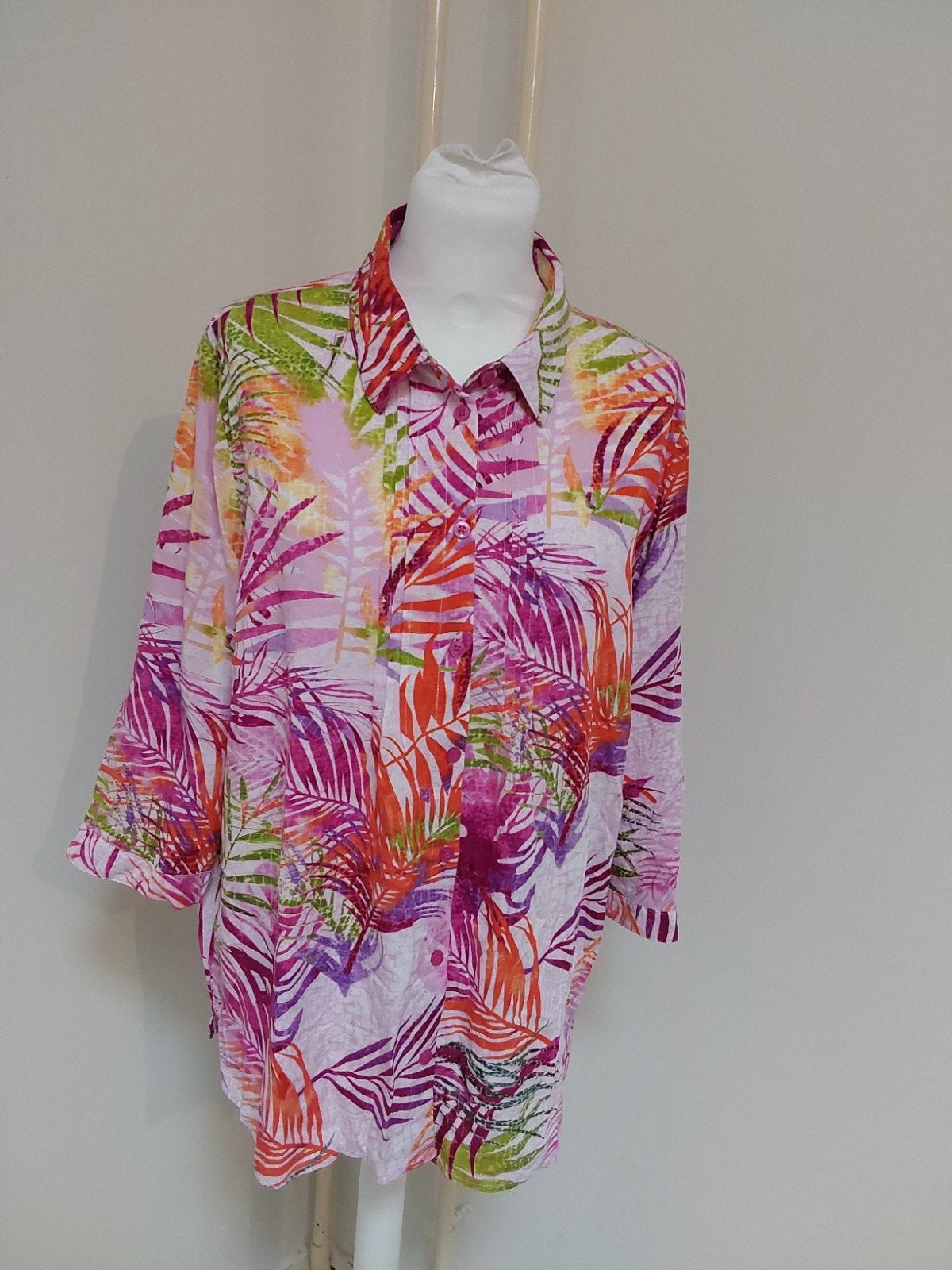 Prachtige blouse van Paola maat 44 met mooie kleuren, Paola, Verzenden, Zo goed als nieuw, Blouse of Tuniek