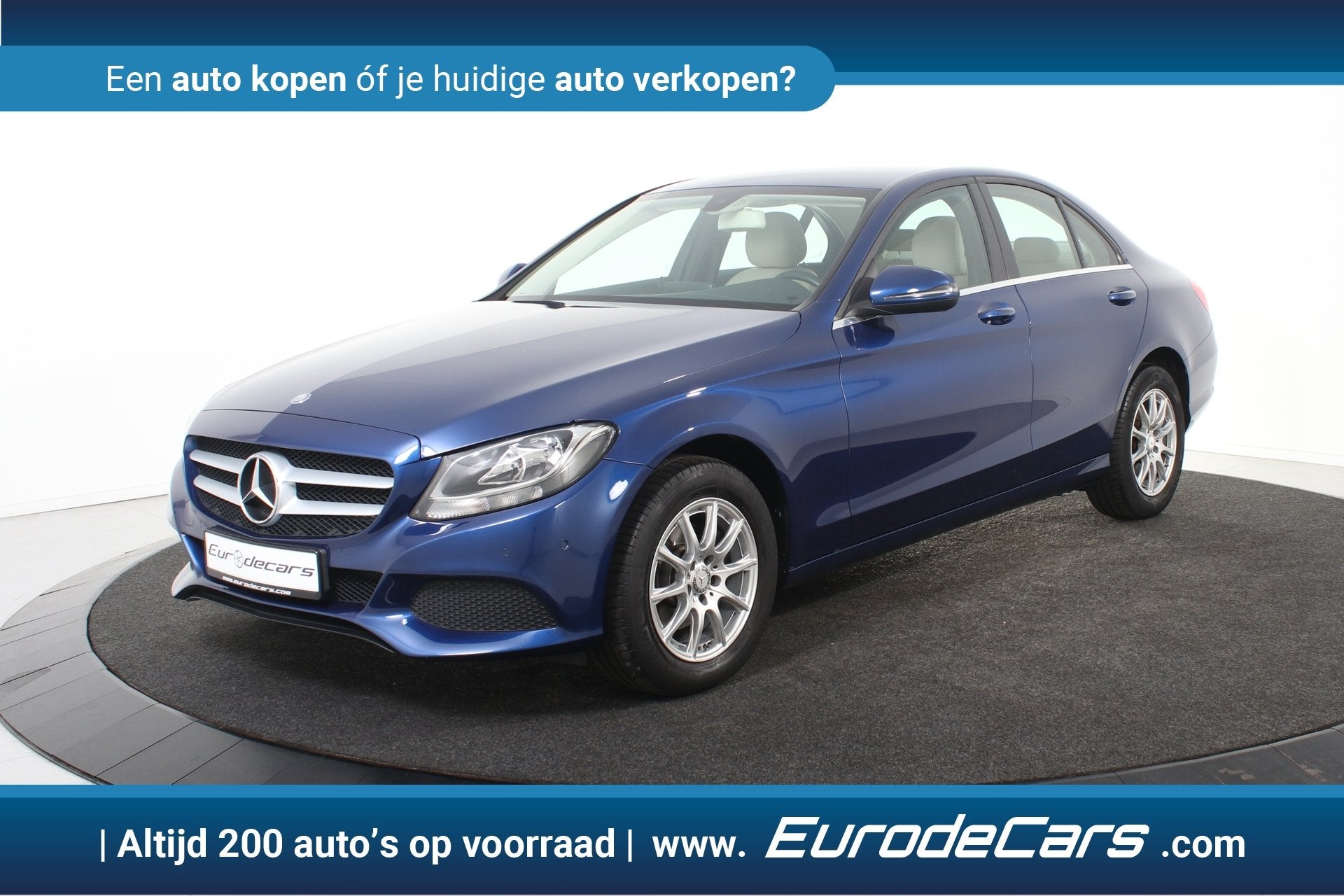Mercedes-Benz C-Klasse 180 CDI *Leer*PDC*Elektrische stoelve, Auto's, 1385 kg, Achterwielaandrijving, Gebruikt, 4 cilinders