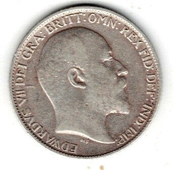 26-1769 Engeland 6 pence 1902, Ophalen of Verzenden, Overige landen, Losse munt, Zilver