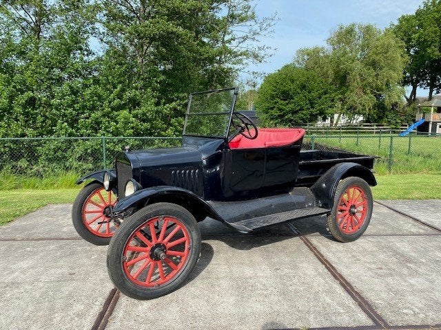 Ford model T Pick up uit 1916. oldtimer, Overige carrosserieën, Zwart, Handgeschakeld, Ford