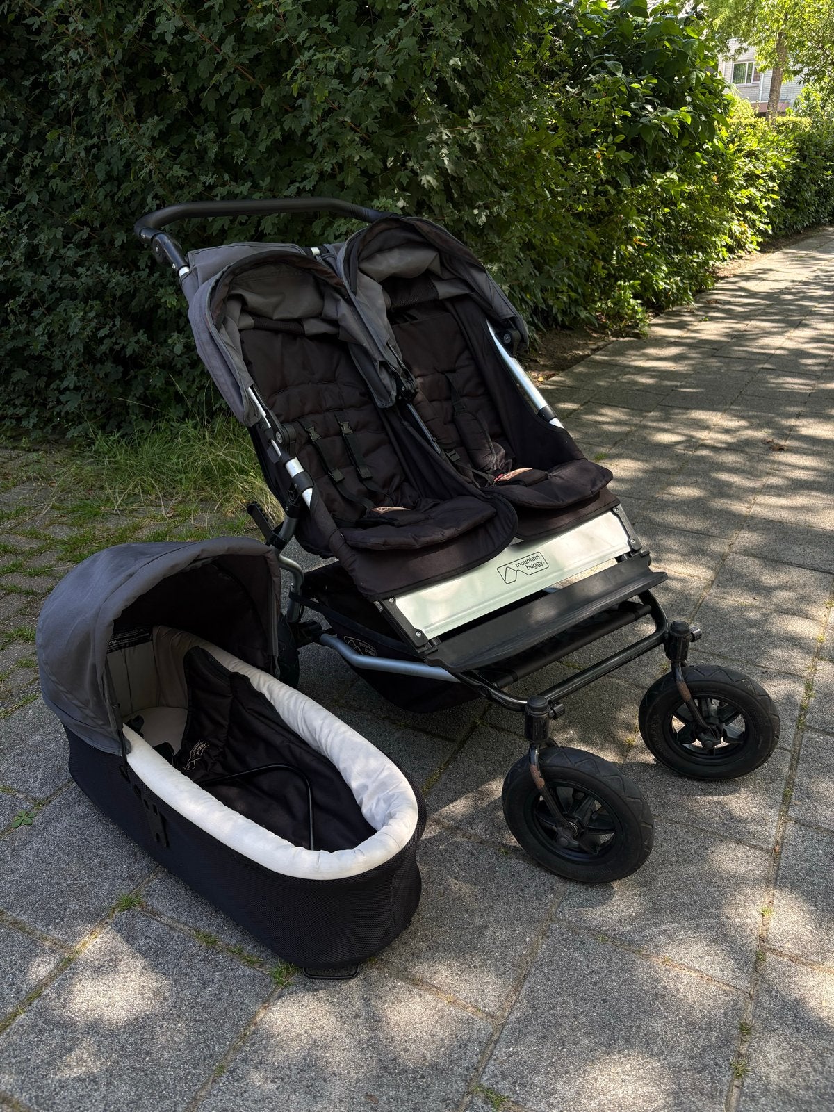 Mountain Buggy Duowagen / Duet, Gebruikt, Duowagen, Combiwagen, Ophalen