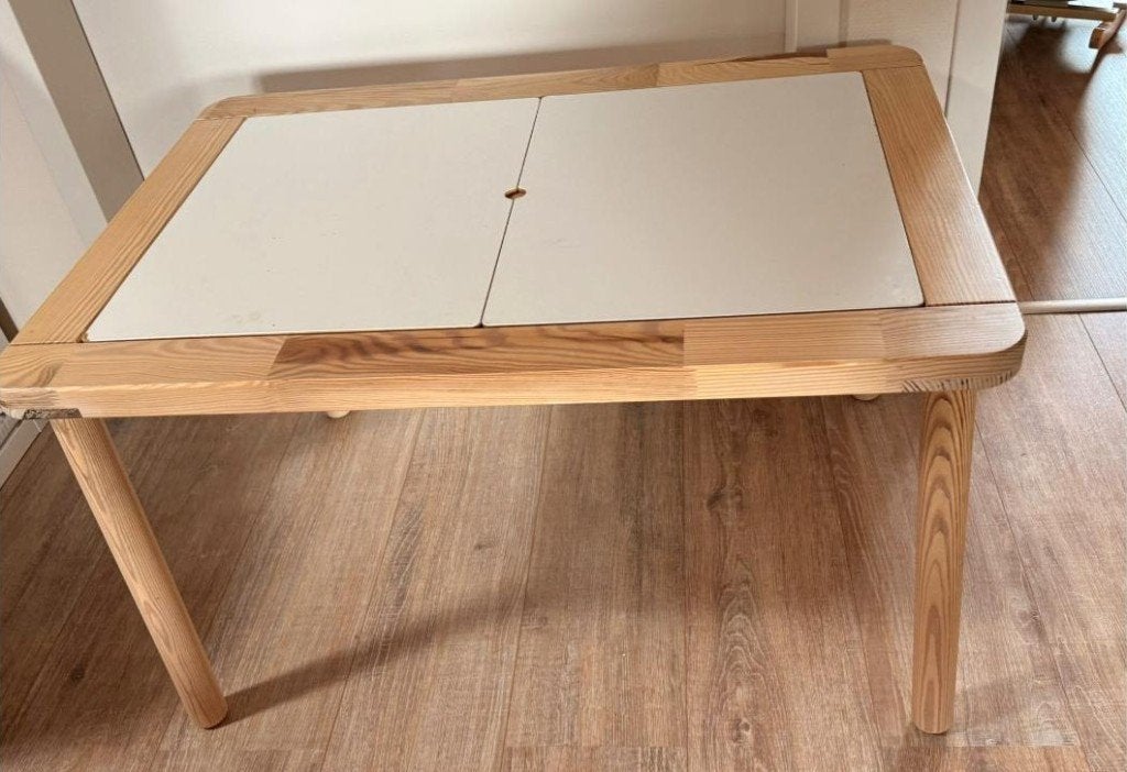 IKEA FLISAT kindertafel 83x58 cm met 2 opbergbakken, Ophalen, Gebruikt, Tafel(s)