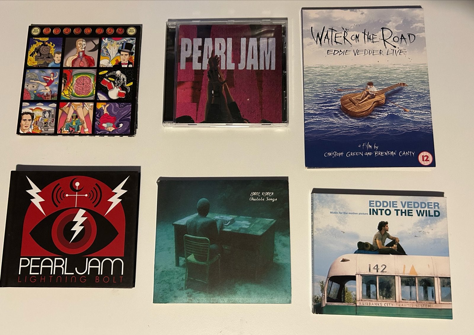 Pearl Jam & Eddie Vedder Collectie (CD's/DVD's), Verzameling, Engels, Ophalen of Verzenden, Vanaf 12 jaar