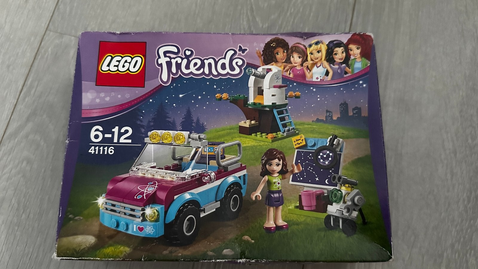 Lego - Friends Olivia's onderzoeksvoertuig (41116) CONPLEET, Ophalen of Verzenden, Zo goed als nieuw