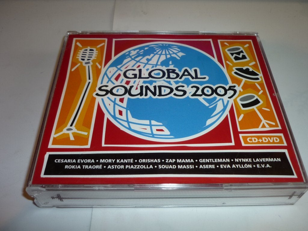 Global Sounds 2005 CD+DVD - Wereldmuziek verzamelalbum, Verzenden, Wereldmuziek, Verzamelalbum, Gebruikt