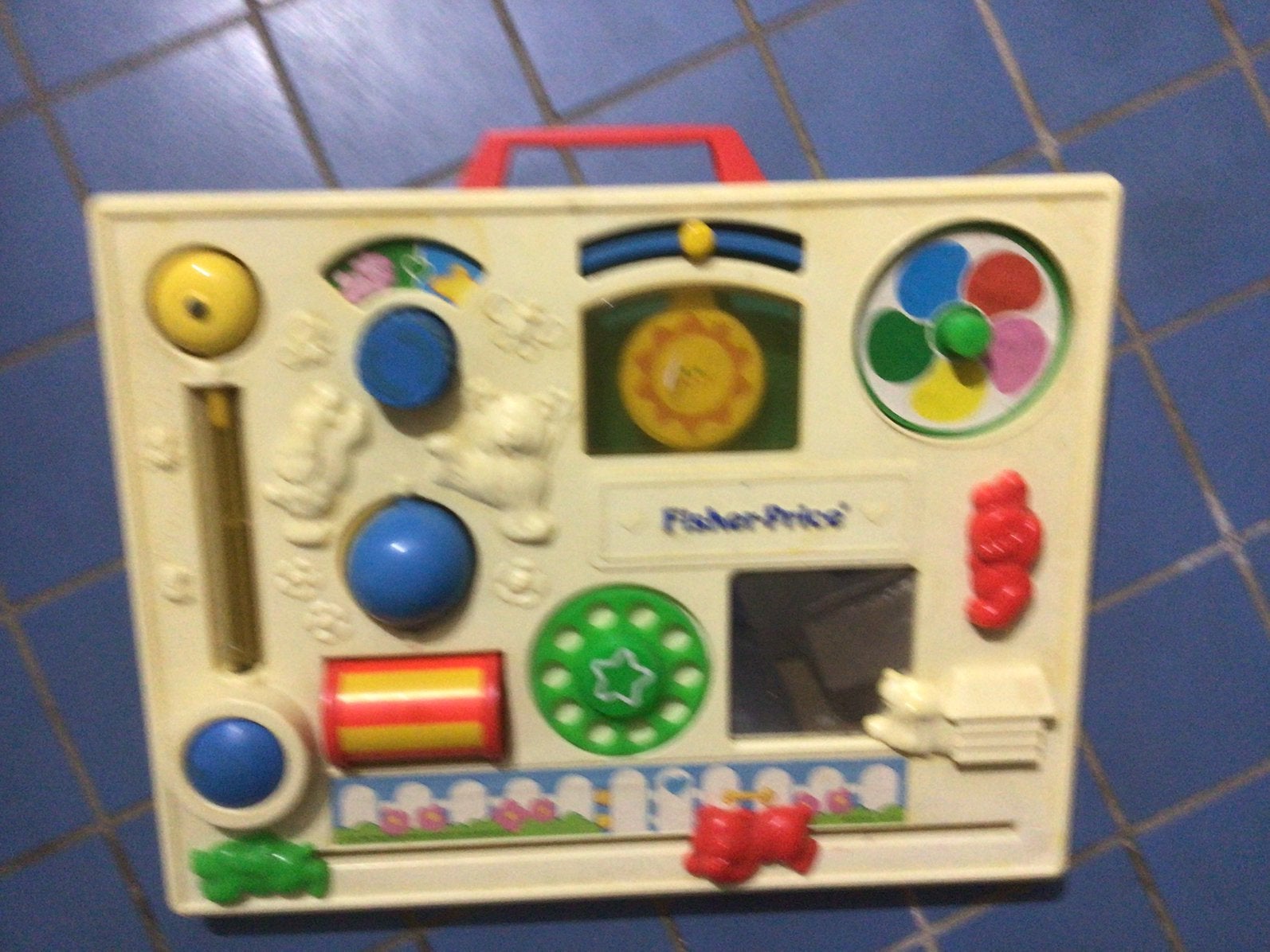 Activity centre van fisher price vintage, Ophalen, Gebruikt, Speelset