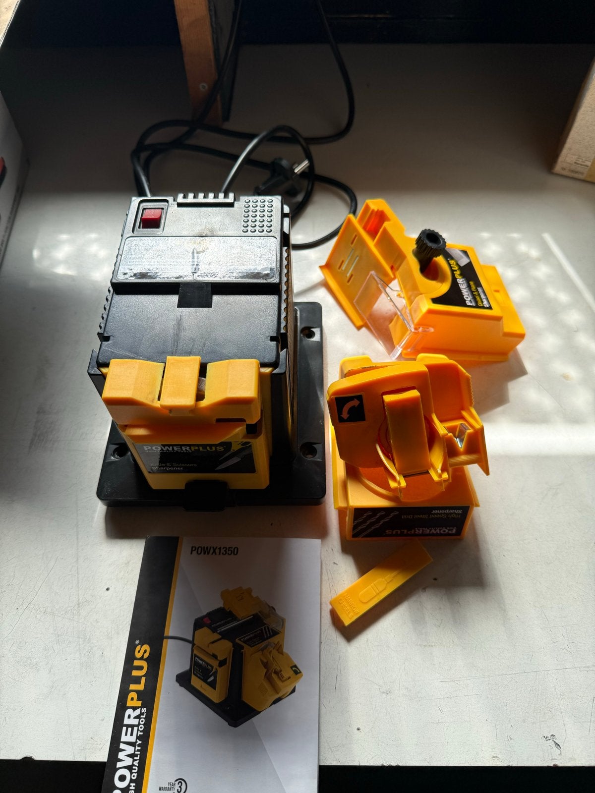 Powerplus POWX1350 Multifunctionele Slijpmachine 96W, Ophalen, Zo goed als nieuw, Overige typen, Overige merken