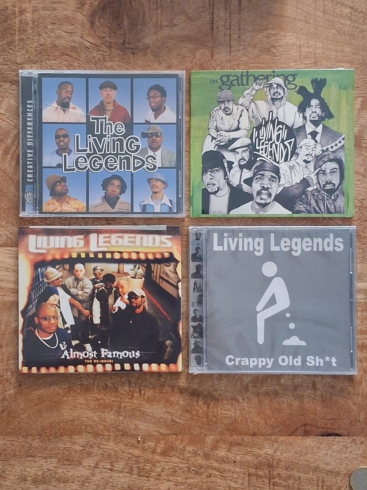 Living Legends CD Collectie, Ophalen of Verzenden, Nieuw in verpakking, Album, Inclusief doosje