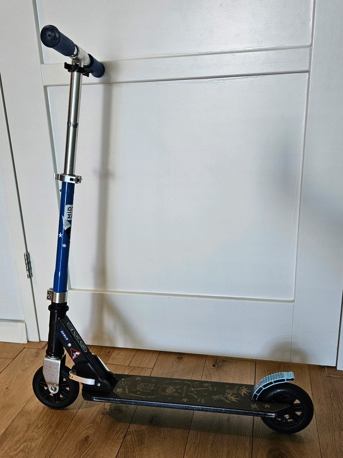 Inklapbare Oxelo step met helm, Ophalen, Gebruikt, Gewone step, Oxelo (Decathlon)