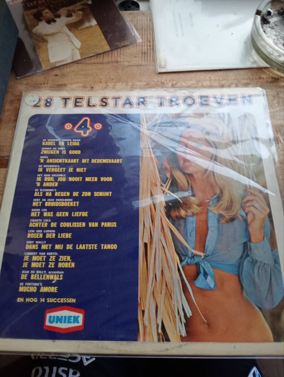 lp 28 Telstar troeven 4, Ophalen of Verzenden, Zo goed als nieuw, Overige formaten, Levenslied of Smartlap
