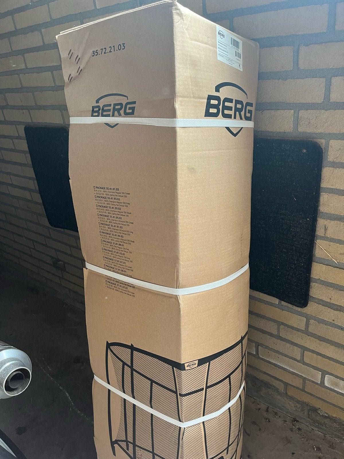 BERG Safety Net Deluxe 330 voor Berg trampoline, Kinderen en Baby's, Speelgoed | Buiten | Trampolines, Ophalen, Nieuw