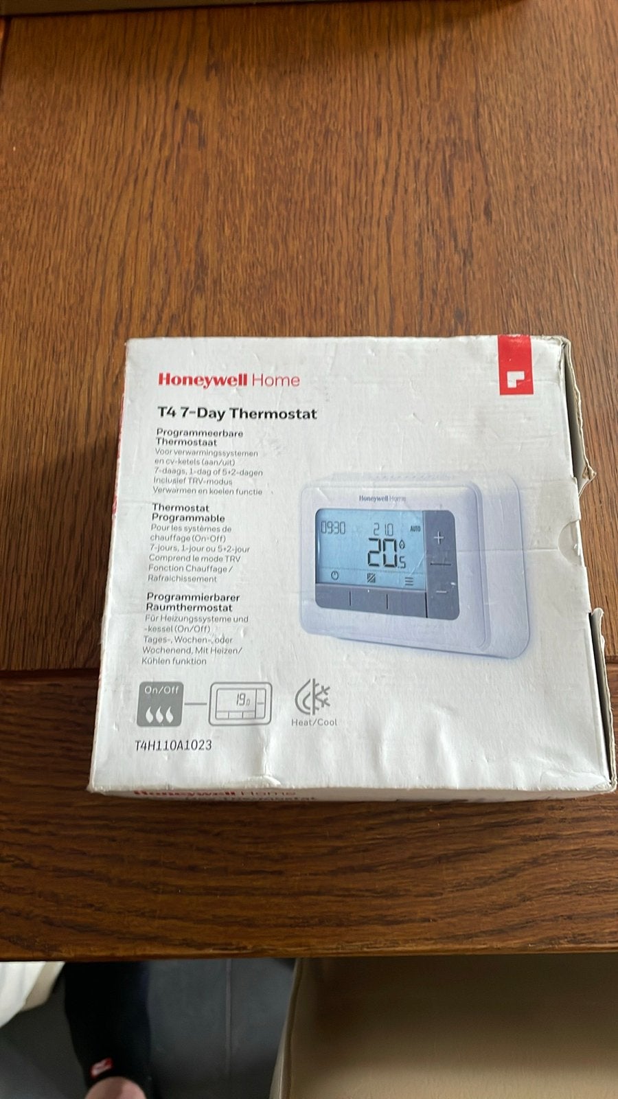 Nieuwe Honeywell Home T4 Programmeerbare Thermostaat, Ophalen of Verzenden, Slimme thermostaat, Nieuw