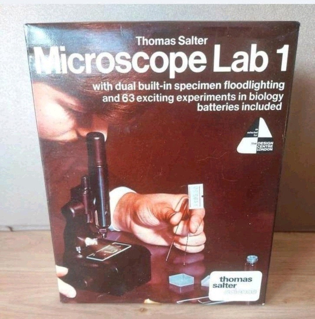 Thomas Salter Microscope Lab 1 - Vintage Microscoop Set, Audio, Tv en Foto, Optische apparatuur | Microscopen, Verzenden, Nieuw