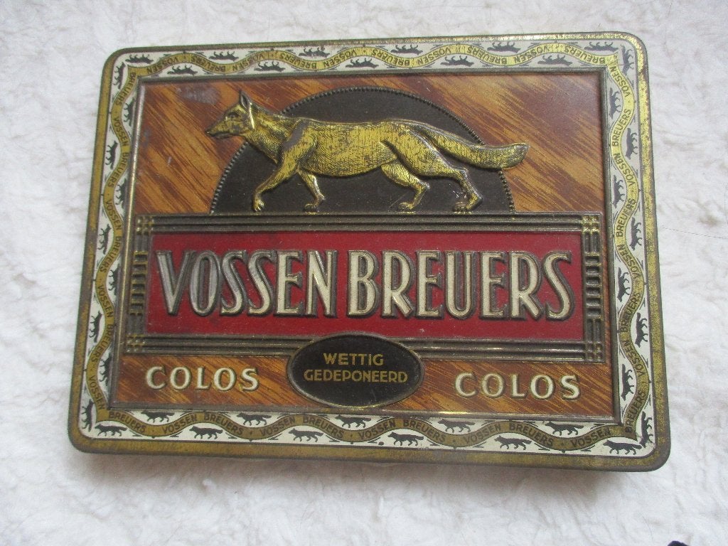 Sigaren blik Vossen Breuers, Verzamelen, Blikken, Ophalen of Verzenden, Gebruikt, Overige, Overige merken