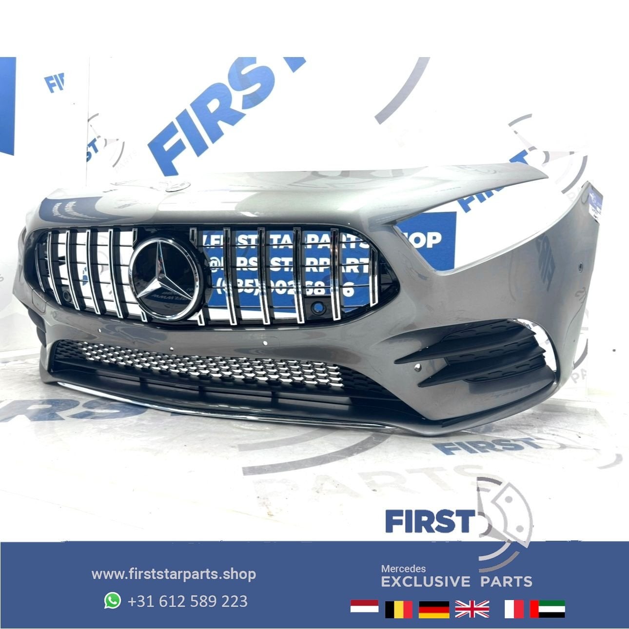 W177 BUMPER AMG LINE Voorbumper Mercedes A Klasse 2018-2023, Auto-onderdelen, Gebruikt, -, Voor, Ophalen of Verzenden