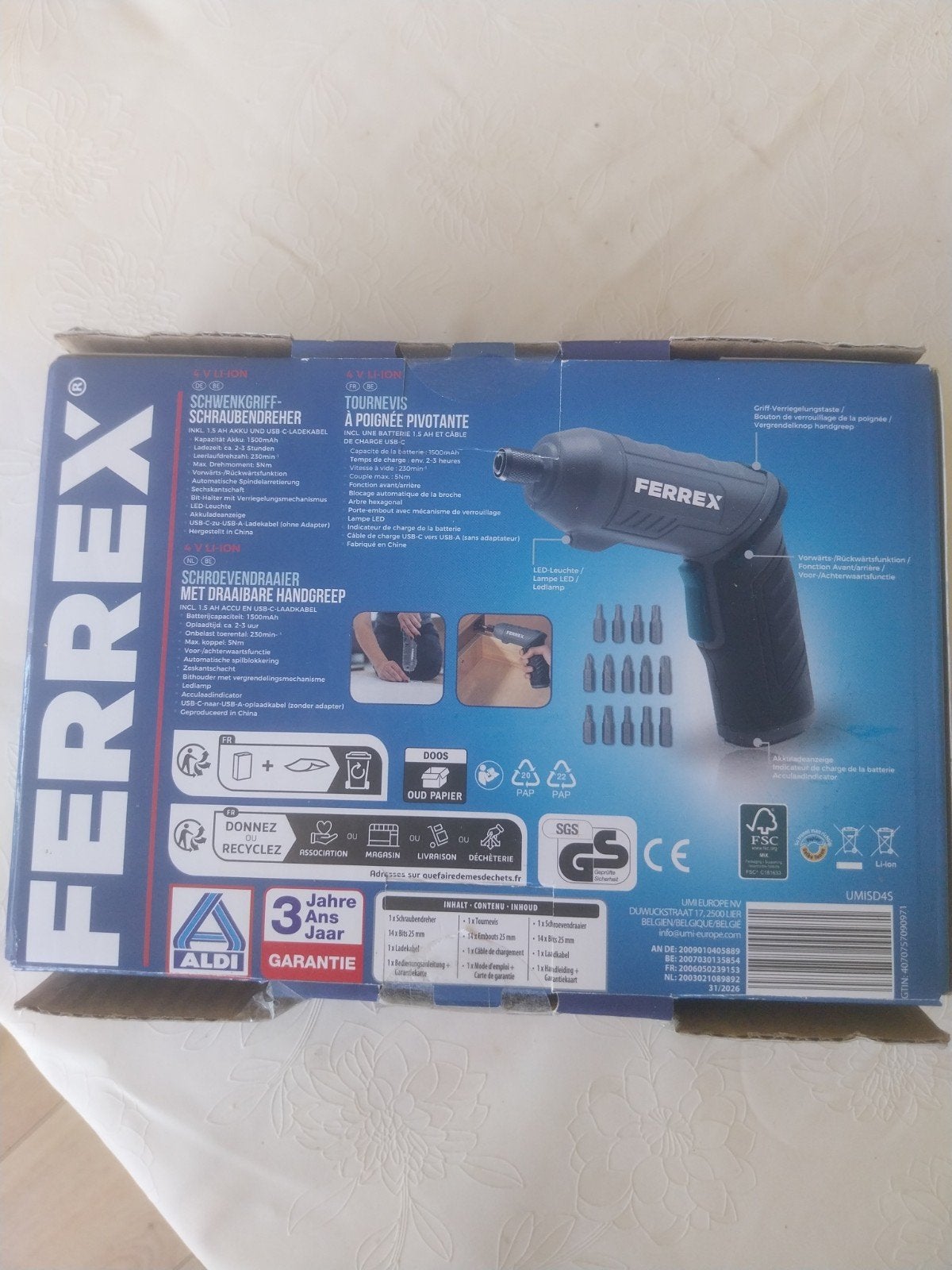 drill  machine  nieuw, Ophalen, Nieuw, 1200 watt of meer, Bandschuurmachine