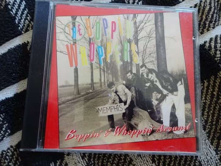 CD The Boppin' Whoppers – Boppin' & Whoppin' Around, EP, Ophalen of Verzenden, Zo goed als nieuw, Rock-'n-roll