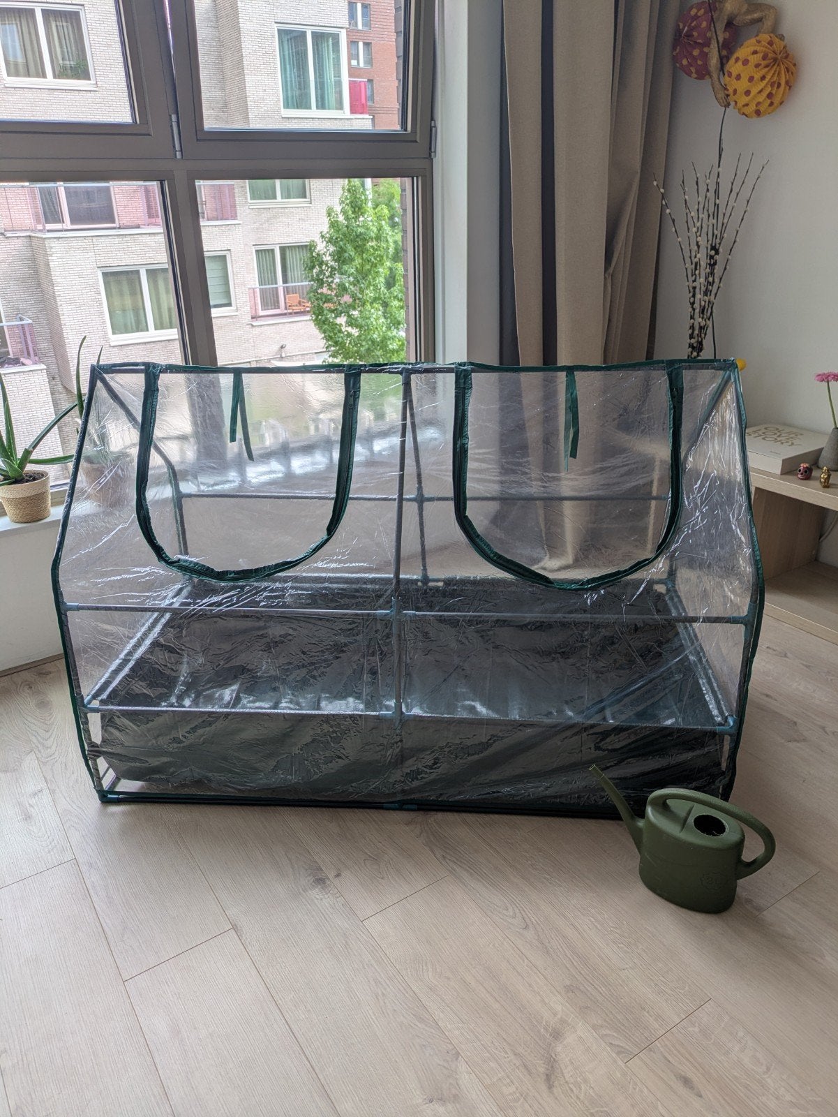 Compacte kweekkas / groeikas, Ophalen, Glas