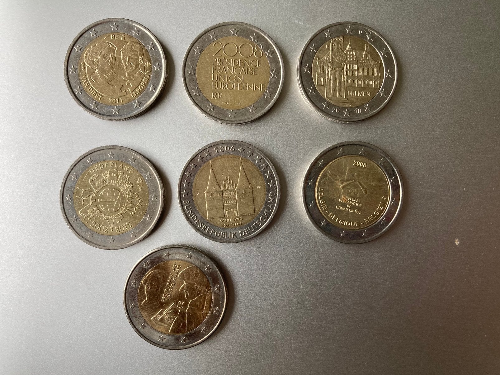 Waardevolle twee euromunten, Postzegels en Munten, Munten | Europa | Euromunten, Ophalen of Verzenden, Overige landen, 2 euro