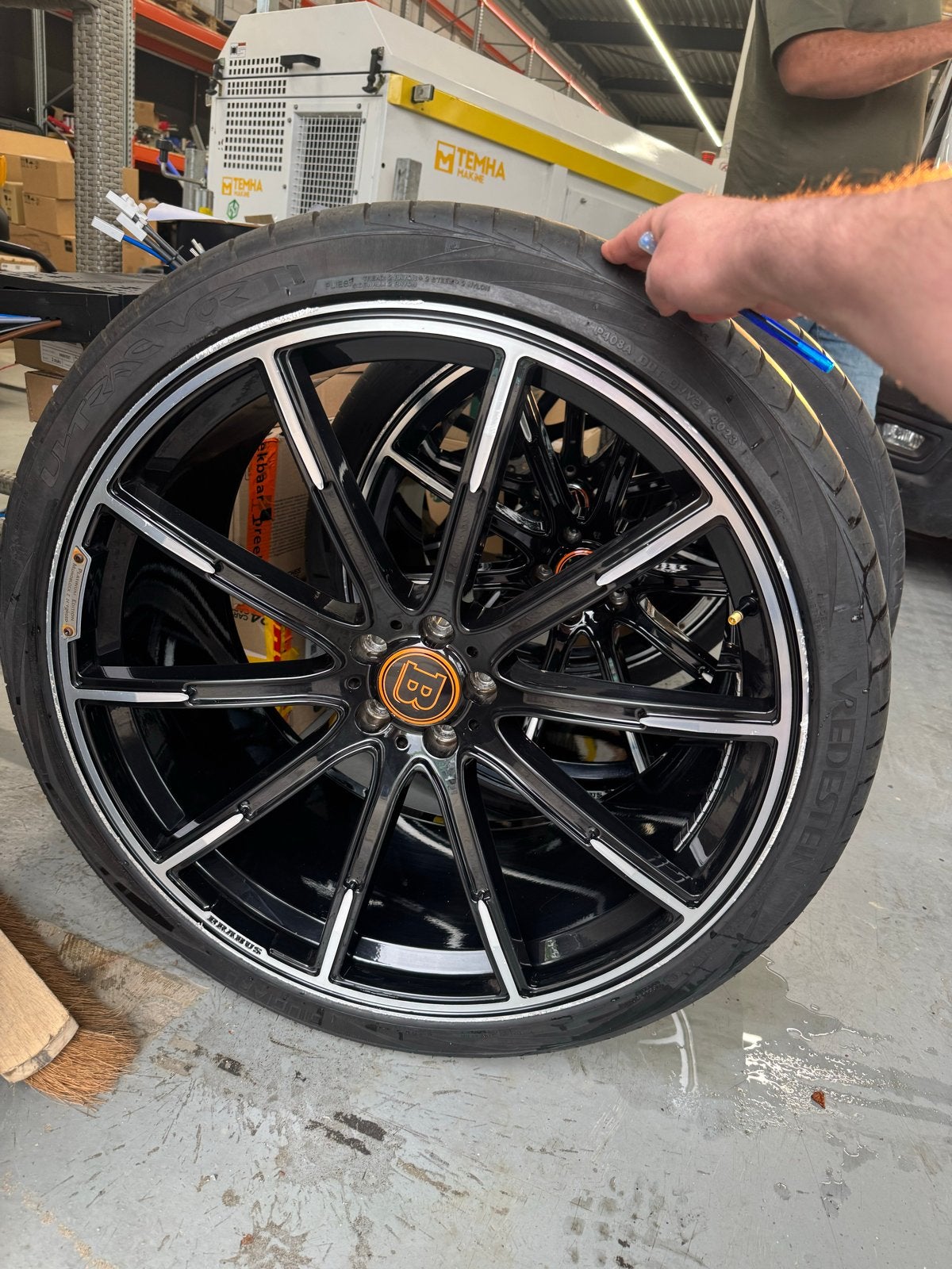 Brabus velgen 24 inch GLE63, Ophalen, Gebruikt, Banden en Velgen, 20 inch