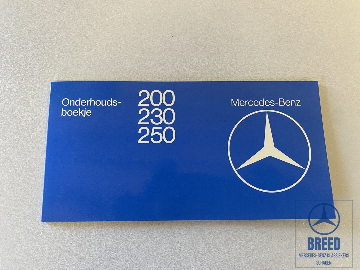 NOS onderhoudsboekje Nederlands Mercedes-Benz W123 200 230 2, Auto diversen, Ophalen of Verzenden