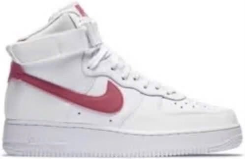 Nike Air Force 1 High - Wit met roze accenten, Verzenden, Wit, Nike, Sneakers of Gympen
