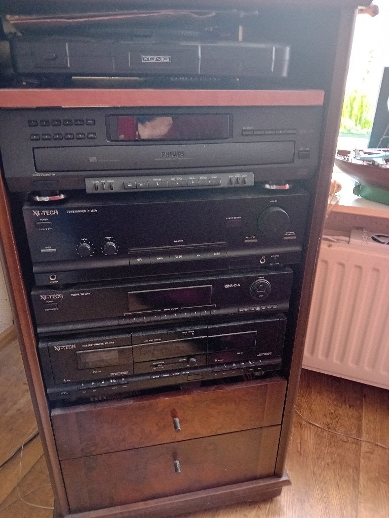 toren met radio compleet, Ophalen of Verzenden, Gebruikt, Audio