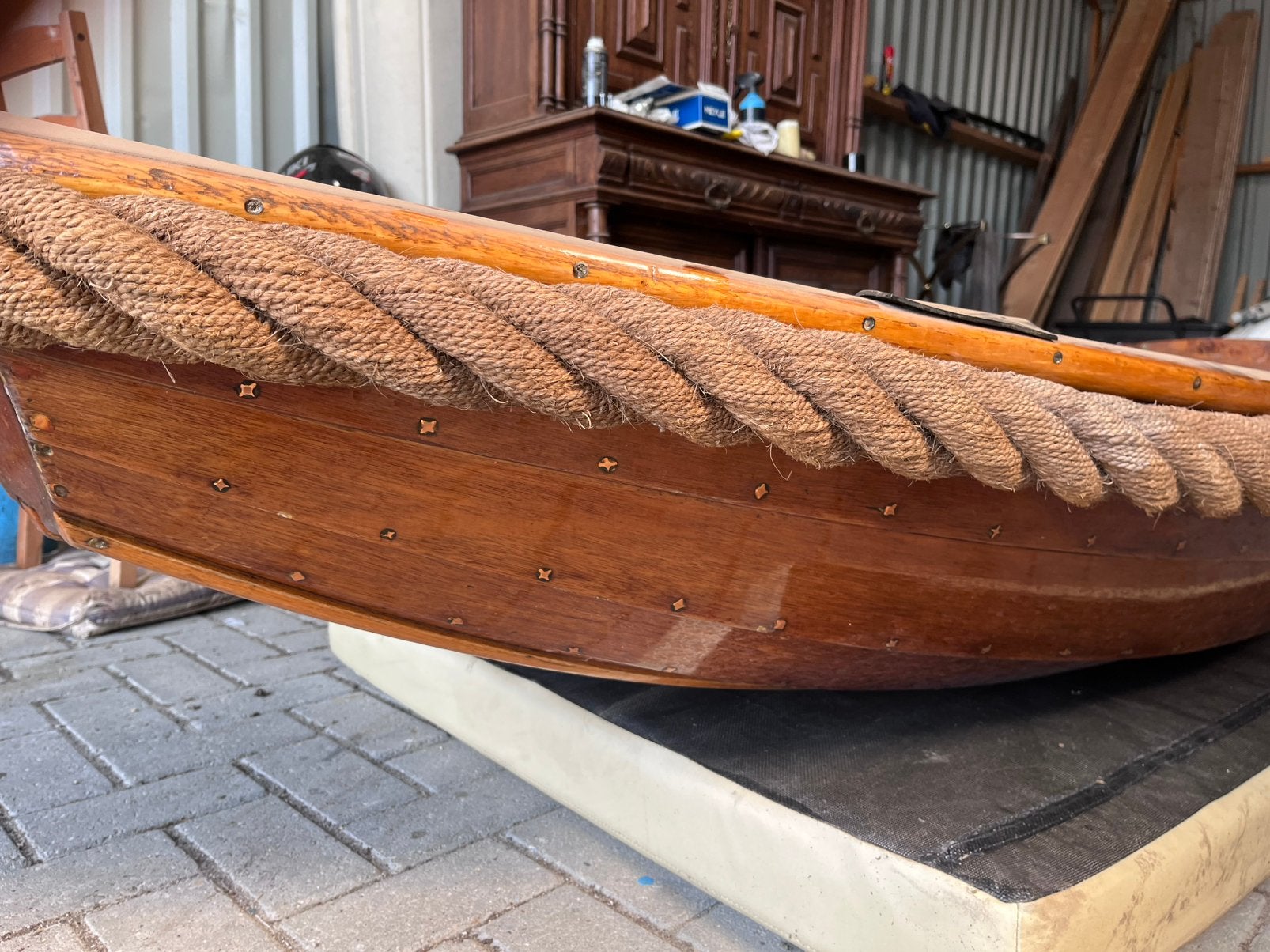 Originele Noorse Rana roeiboot uit 1963, Watersport en Boten, Ophalen of Verzenden, Gebruikt