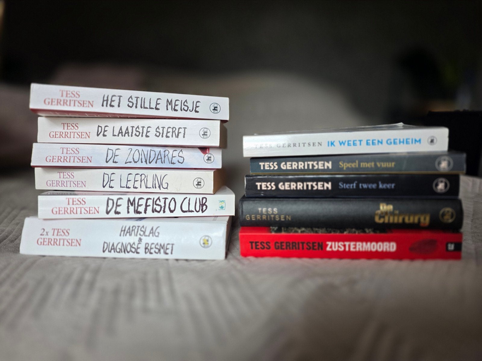 Tess Gerritsen boeken - set van 12 thrillers, Boeken, Thrillers, Ophalen, Gelezen, Tess Gerritsen, Nederland
