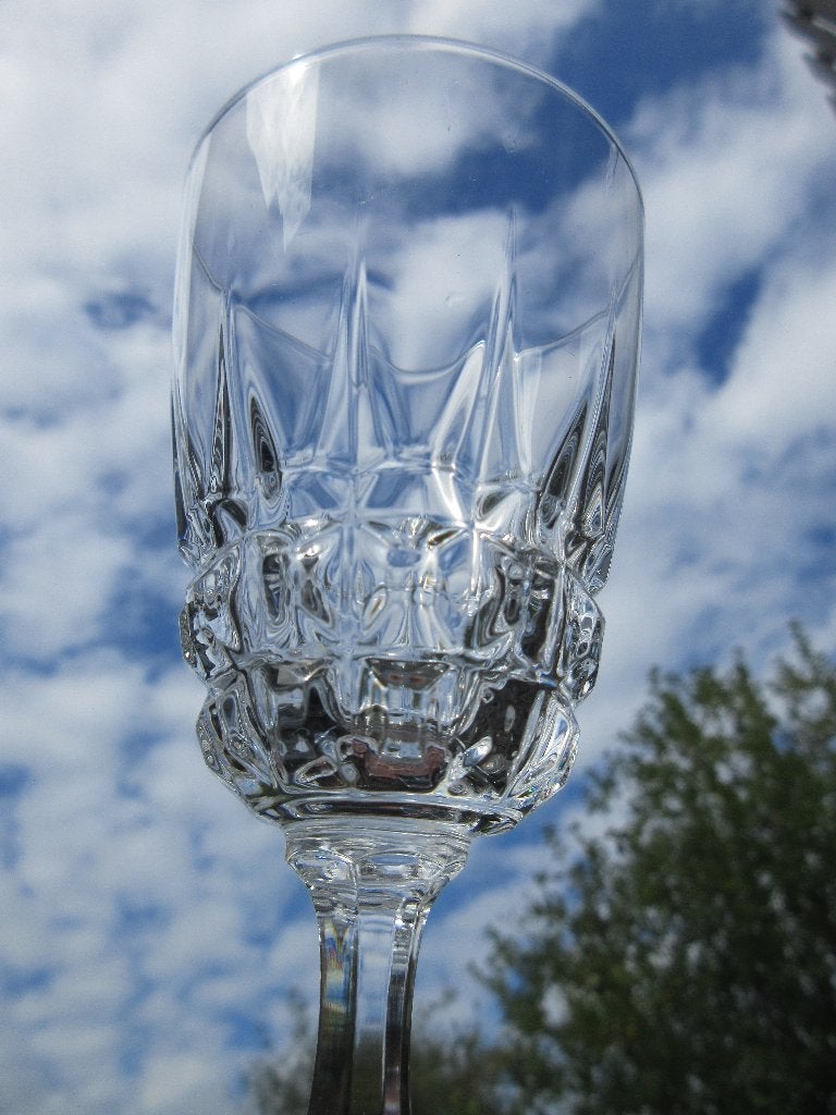 Vintage kristallen glazen, Ophalen of Verzenden