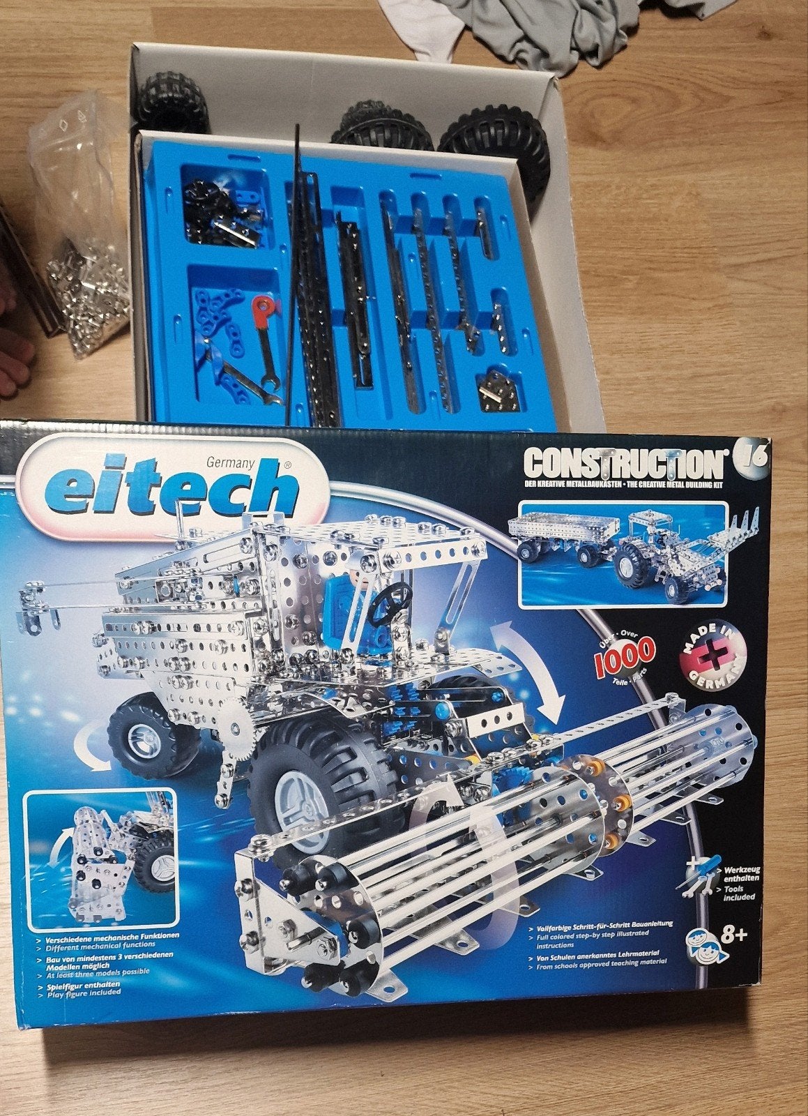 Eitech C16 Constructie Metaalbouwdoos - Tractor & Aanhanger, Ophalen of Verzenden, Zo goed als nieuw, Overige merken